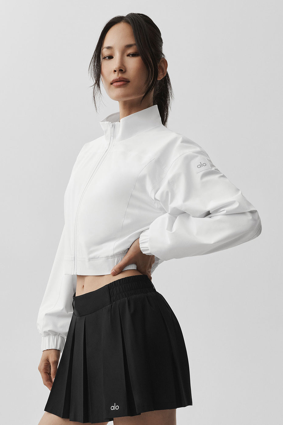 alo Clubhouse Jacket - White