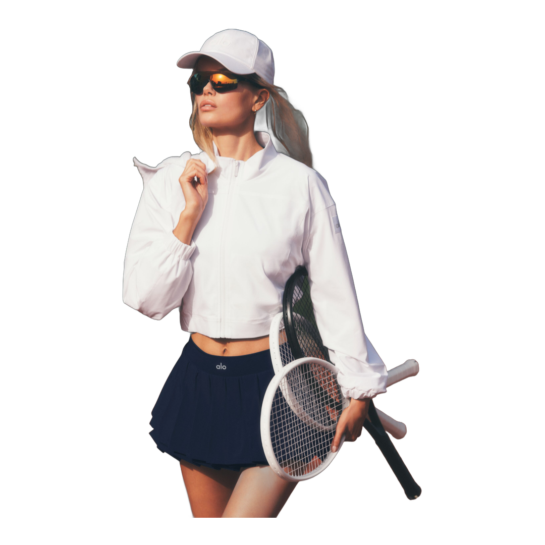 alo Clubhouse Jacket ホワイト alo Clubhouse Jacket - White