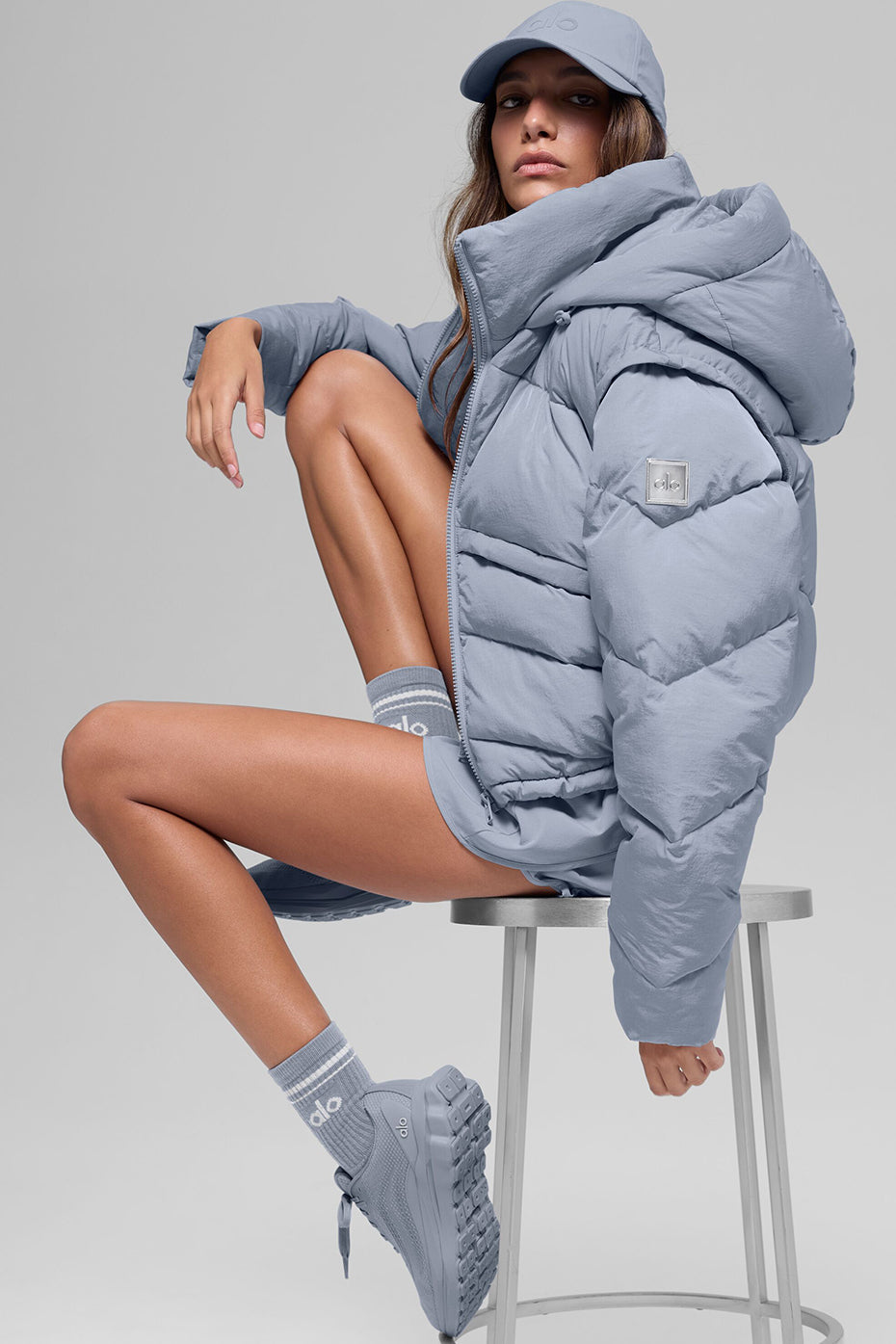 alo Glacier Puffer - Winter Frost