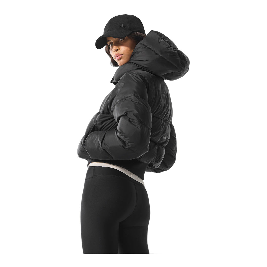 alo Foxy Puffer Jacket - Black