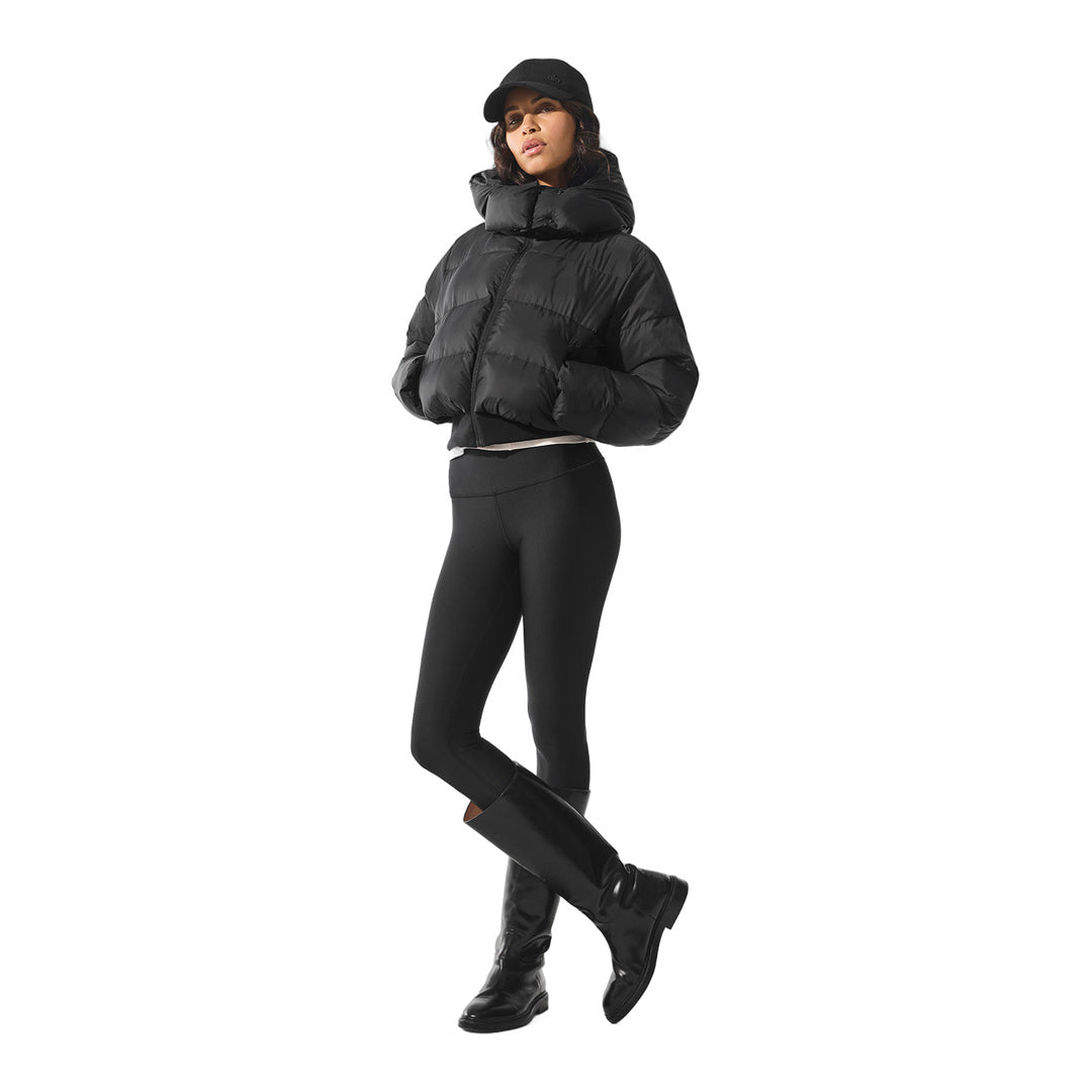 alo Foxy Puffer Jacket - Black