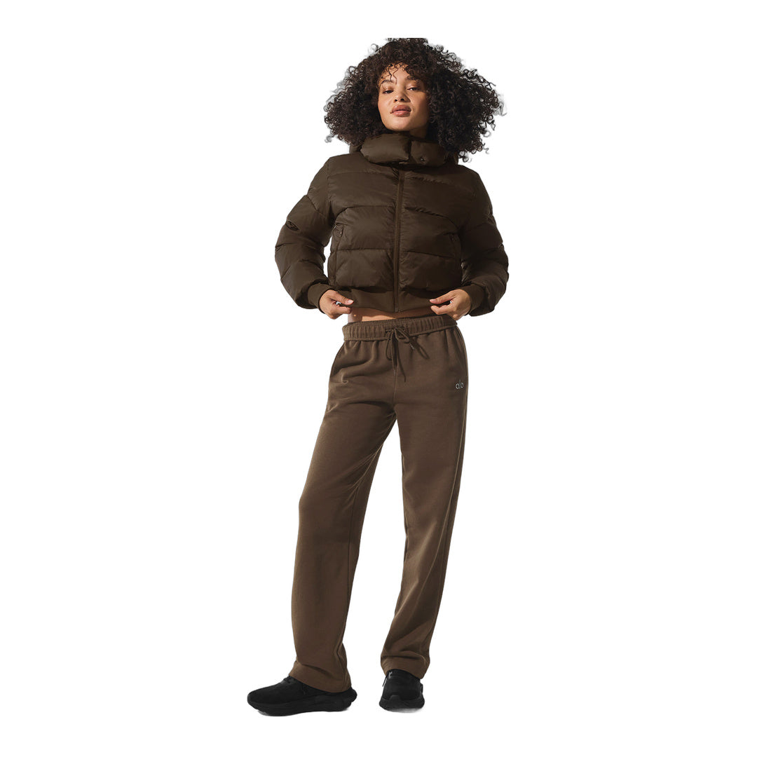 alo Foxy Puffer Jacket - Espresso