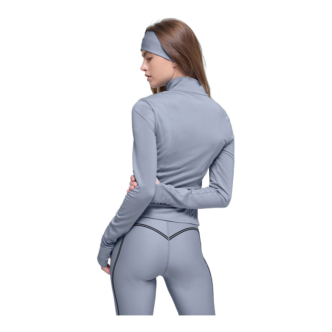alo Airlift Winter Warm Radiant Full-Zip Jacket - Winter Frost