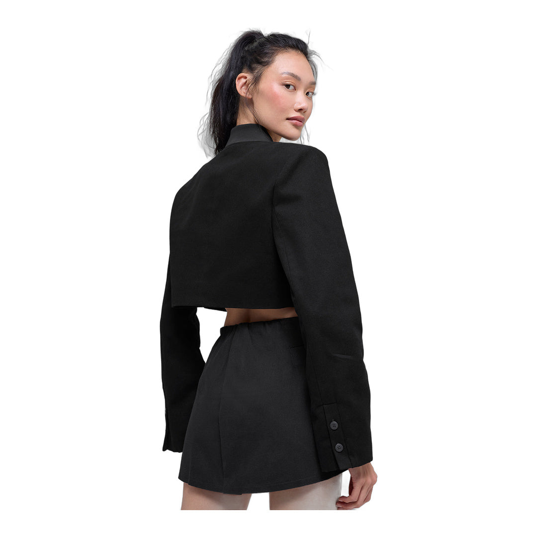 alo Cropped Main Character Jacket - Black