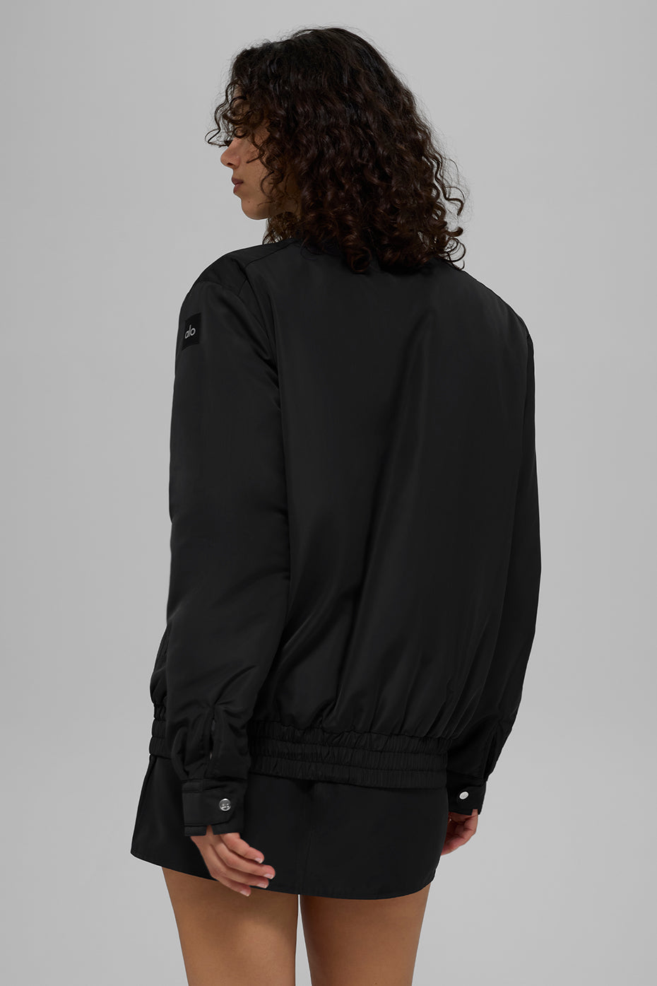 alo Work It Bomber - Black