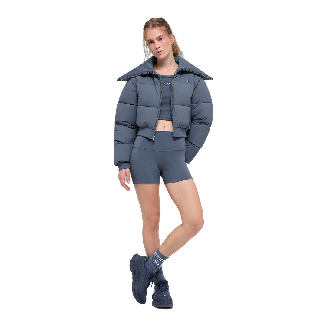alo Captivate Puffer - Bluestone