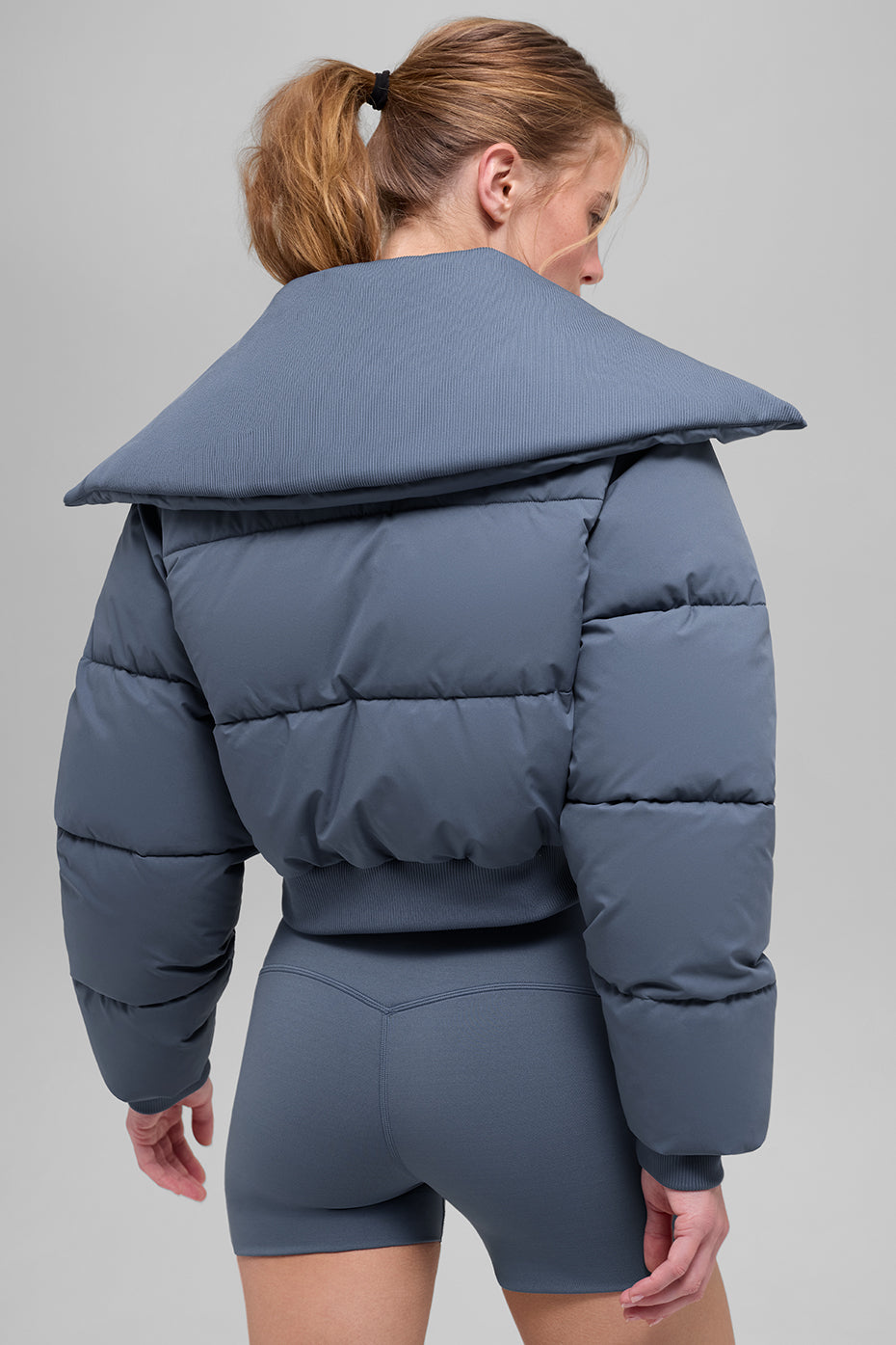 alo Captivate Puffer - Bluestone