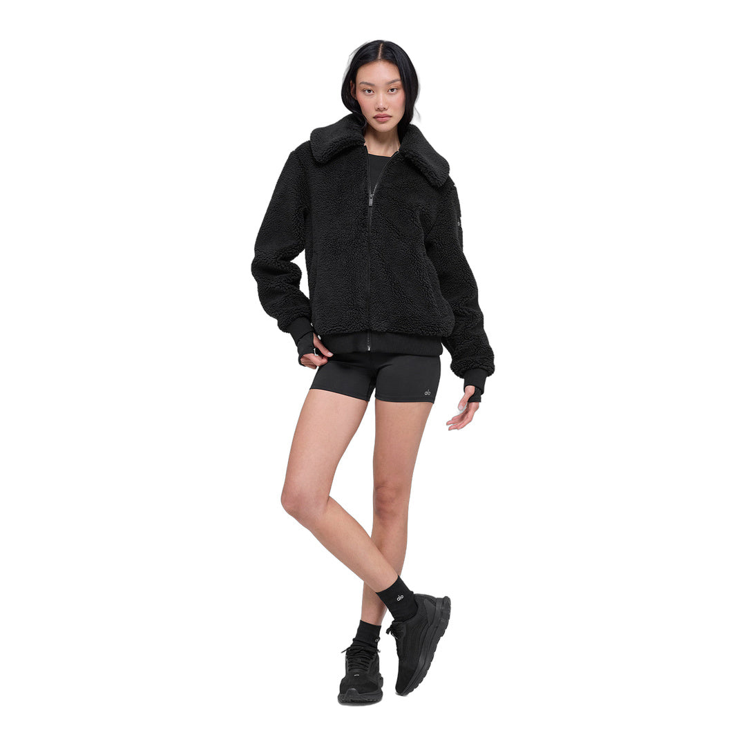 alo Sherpa Downtown Jacket - Black