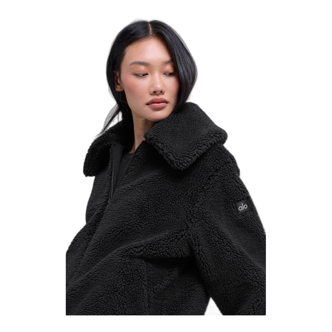 alo Sherpa Downtown Jacket - Black