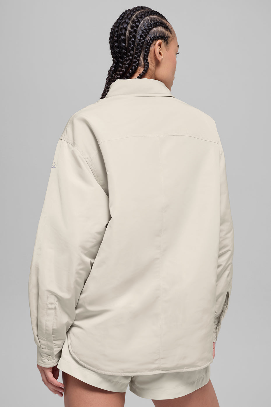 alo Socialite Shacket - Bone