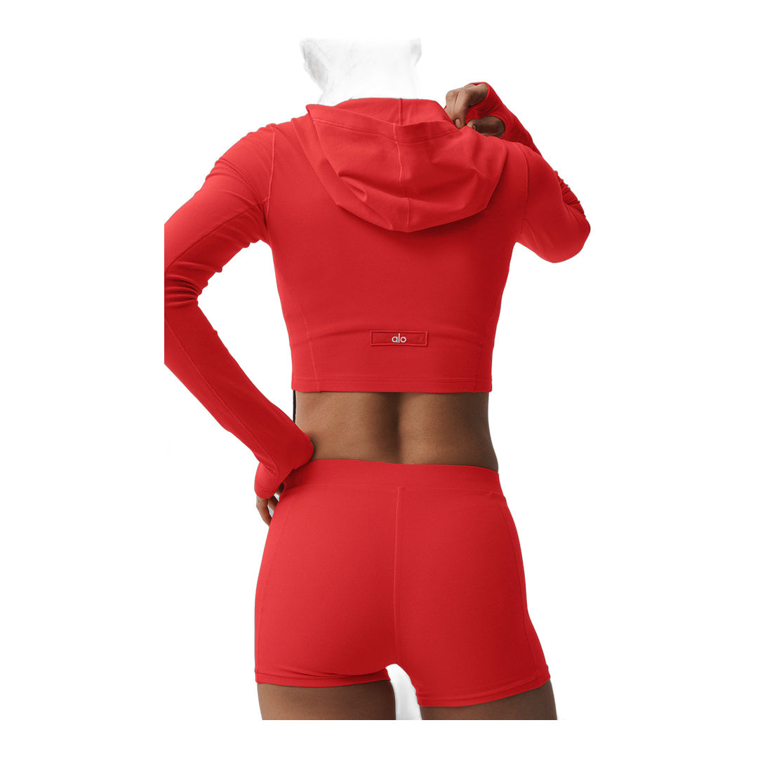 alo Alosoft Sincere Fitted Jacket - Bright Red