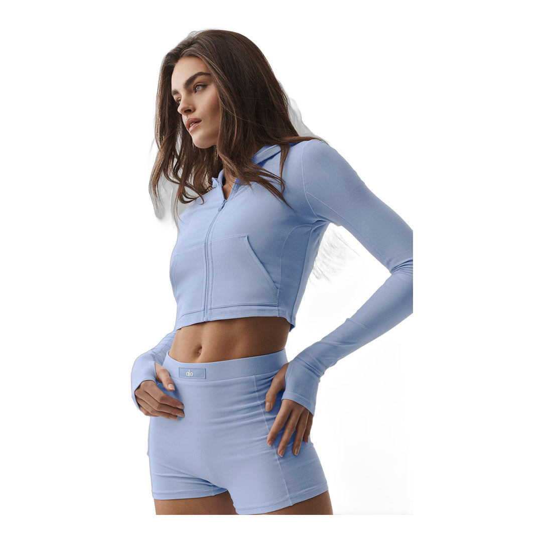 alo Alosoft Sincere Fitted Jacket - Light Provence Blue