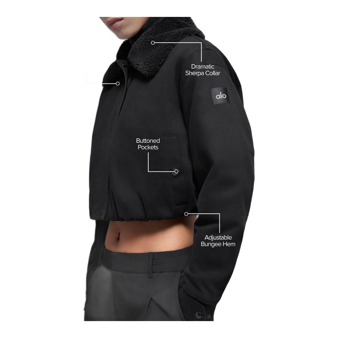alo Navigator Jacket - Black