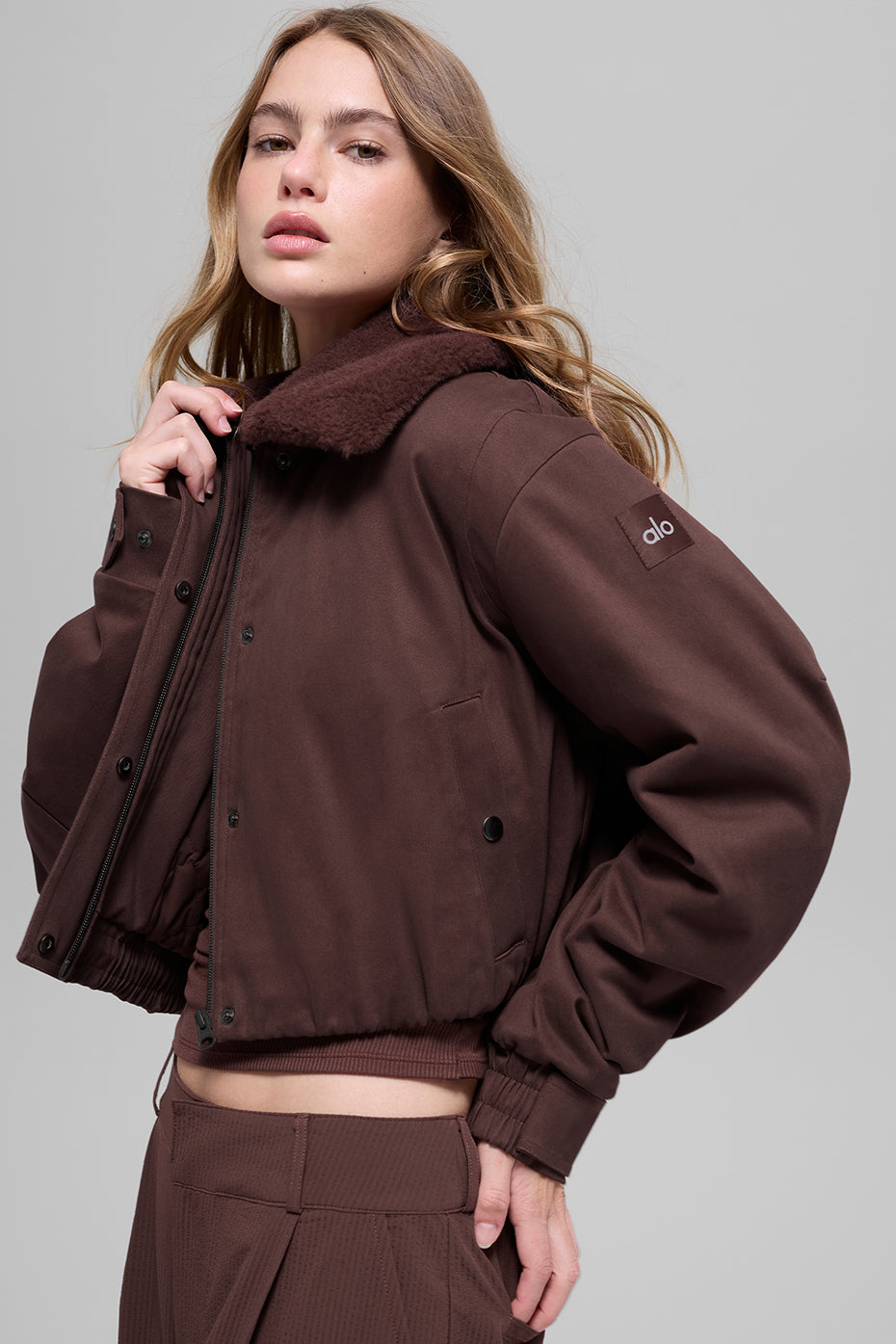 alo Navigator Jacket - Brownstone