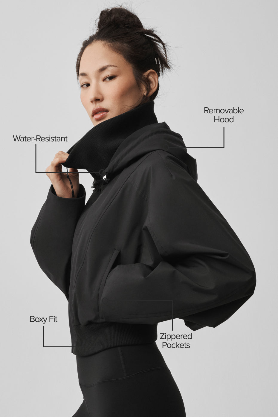alo First Draft Jacket - Black