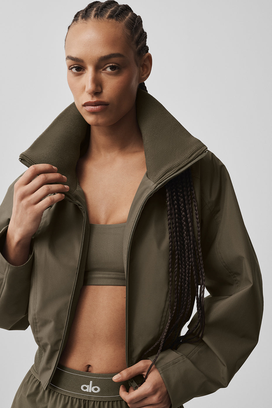 alo First Draft Jacket - Olive Tree