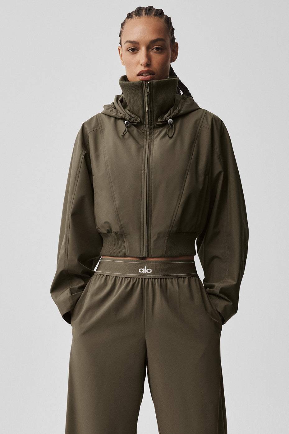 alo First Draft Jacket - Olive Tree
