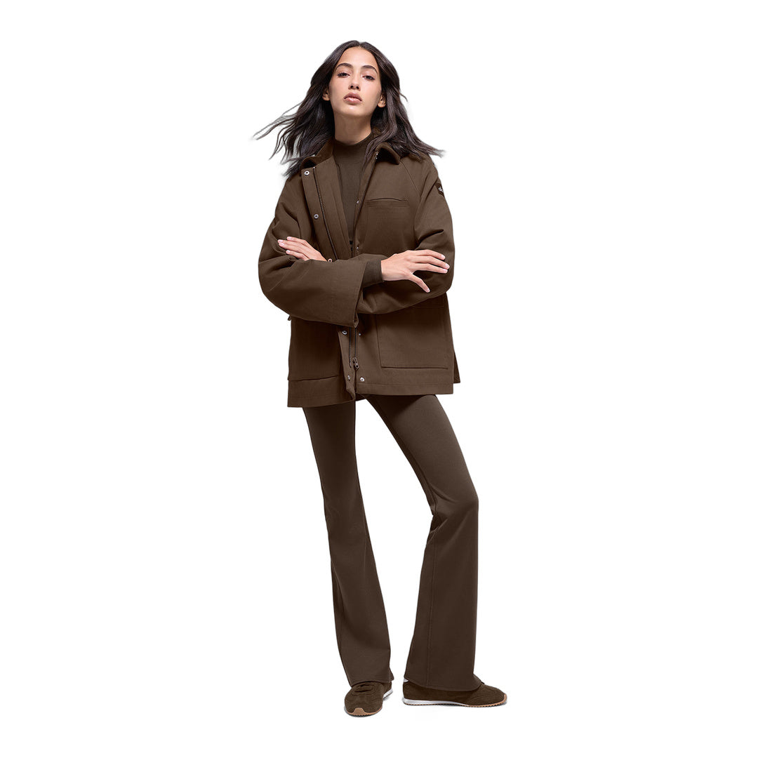alo Twill Barn Jacket - Espresso