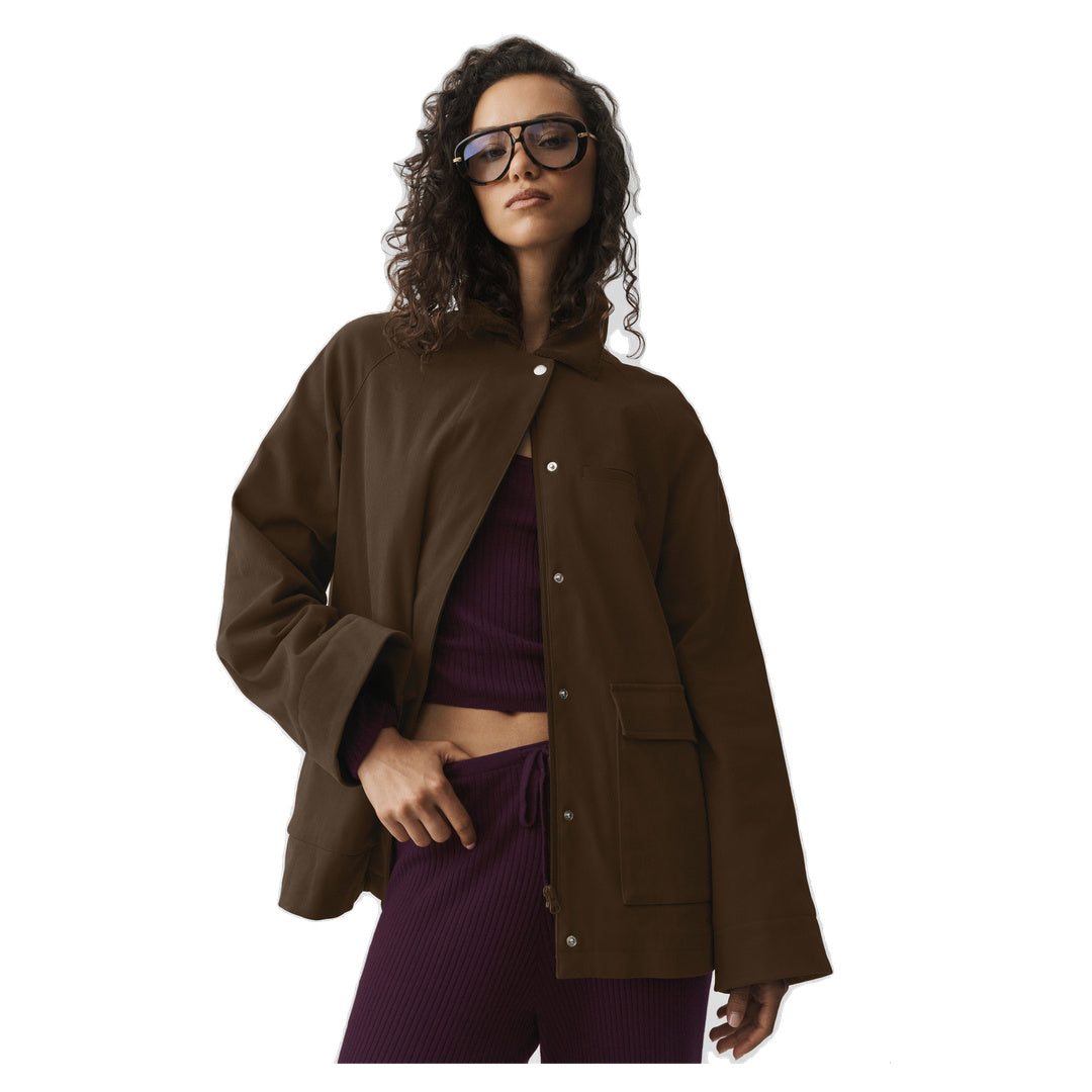 ALO Twill Barn Jacket - Espresso