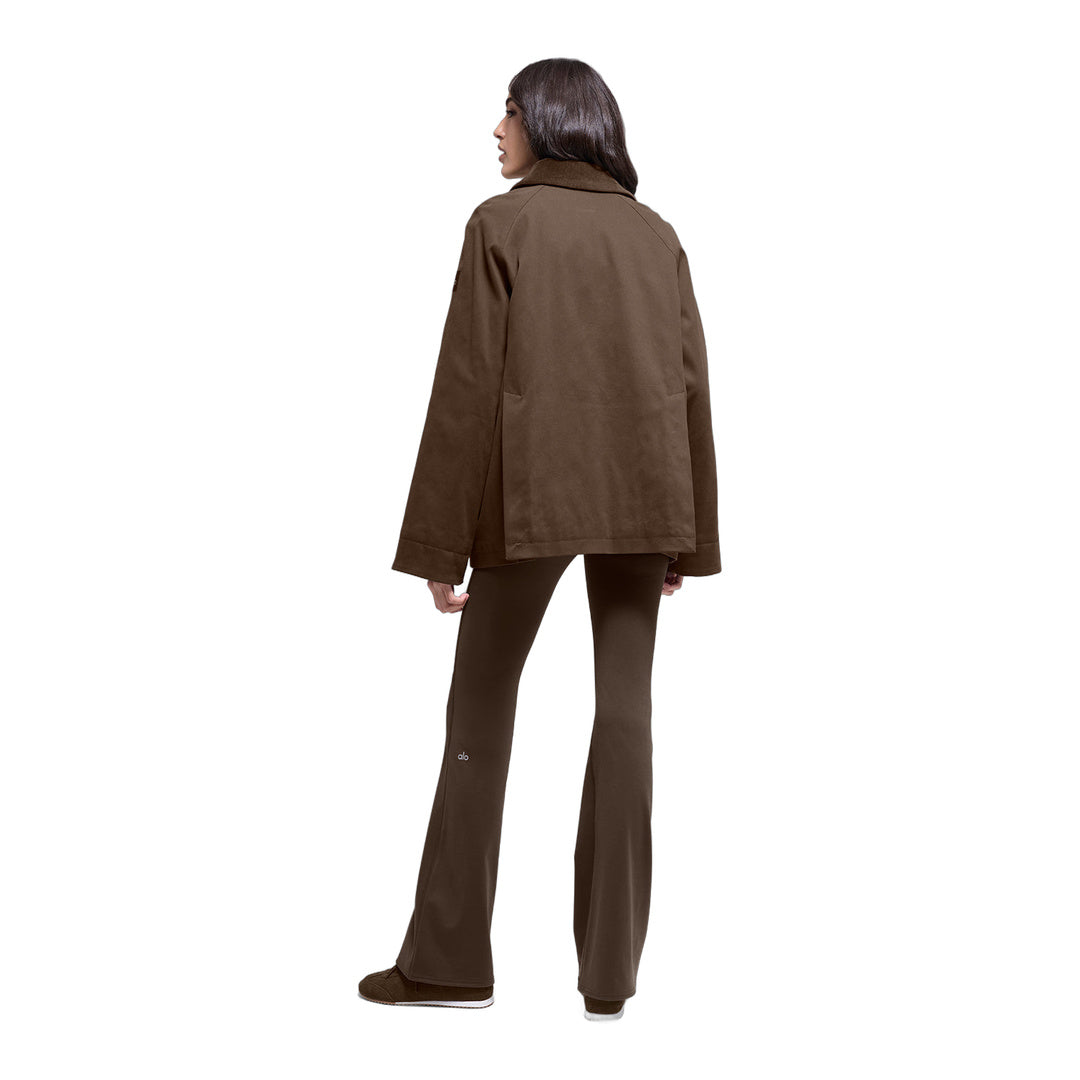 alo Twill Barn Jacket - Espresso