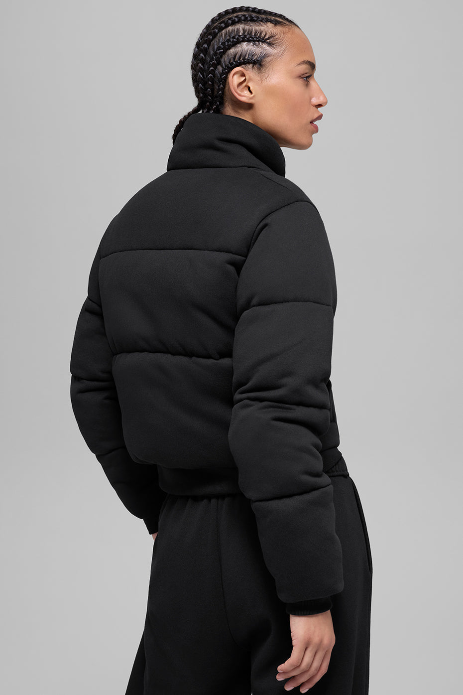 alo Sweatshirt Puffer - Black