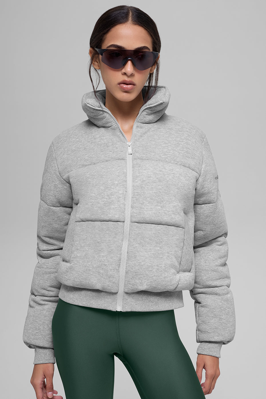 alo Sweatshirt Puffer - Athletic Heather Grey
