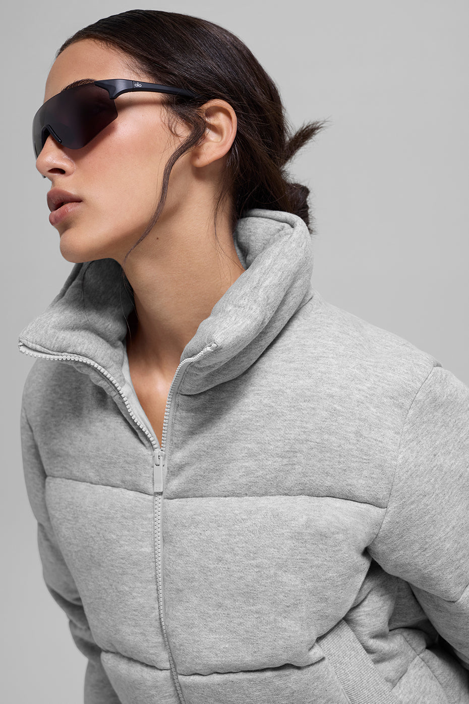 alo Sweatshirt Puffer - Athletic Heather Grey