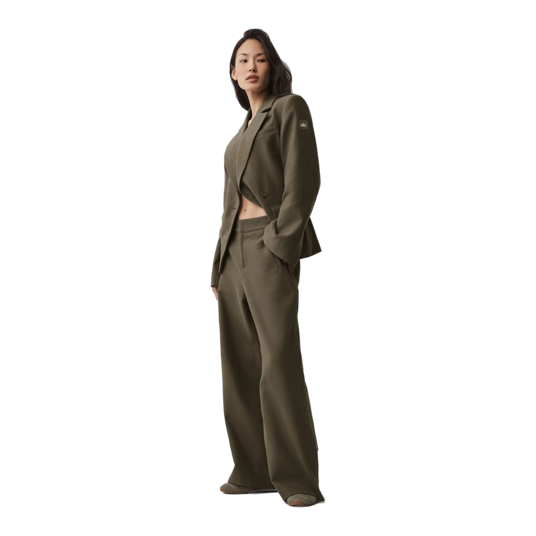 alo Cinch Blazer - Olive Tree