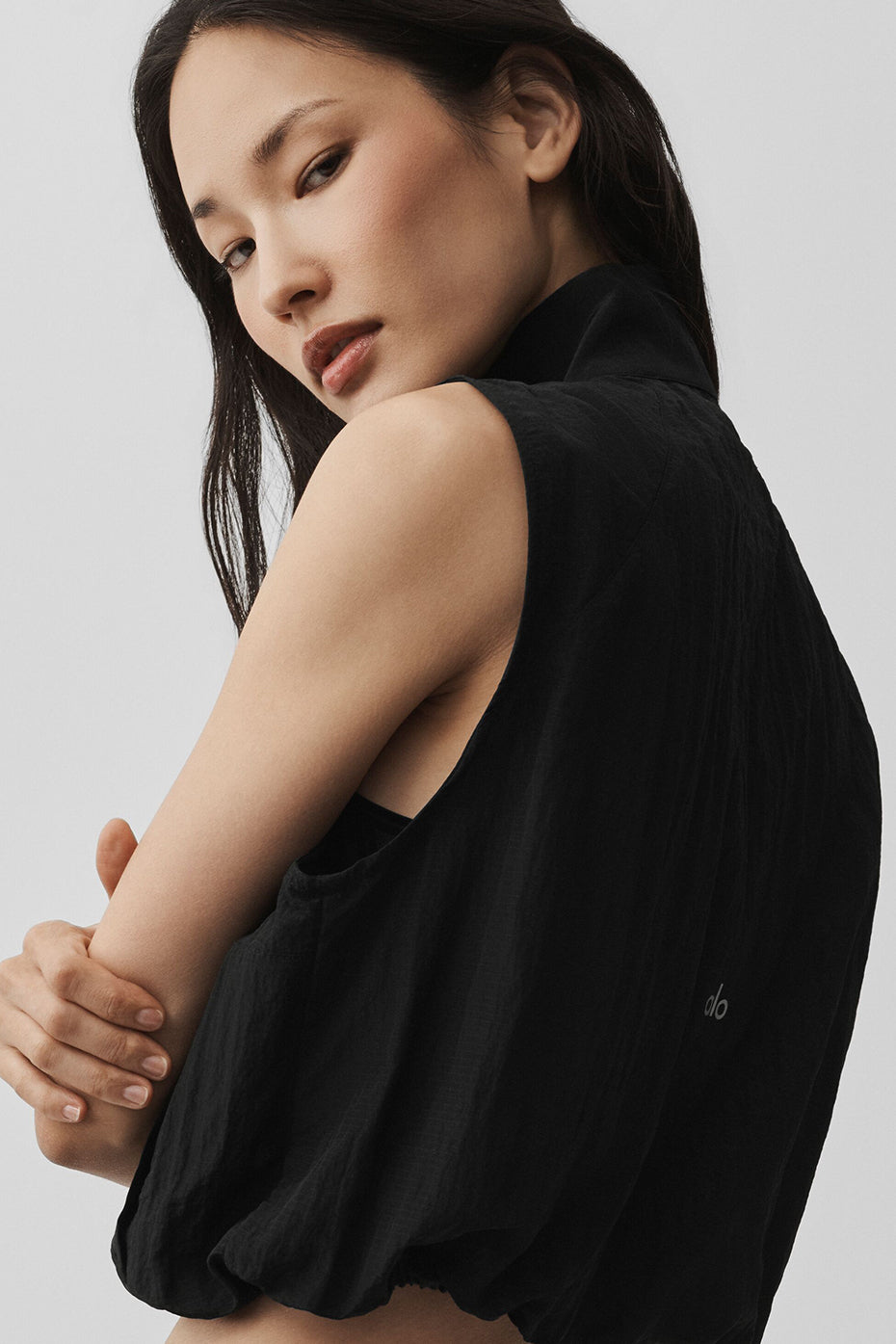 alo Ripstop Electric Vest - Black