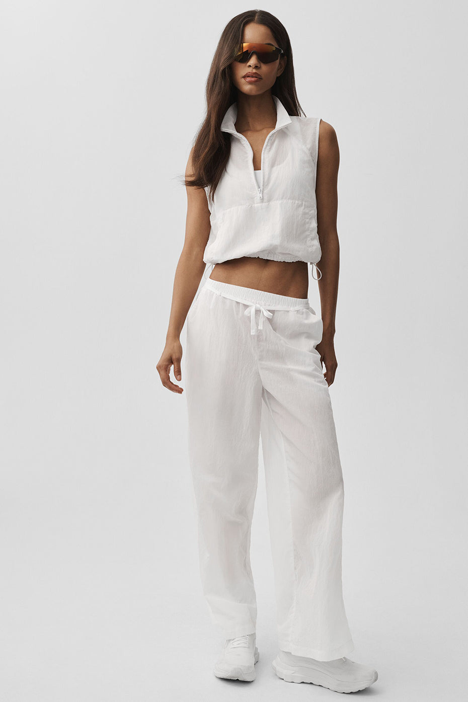 alo Ripstop Electric Vest - White