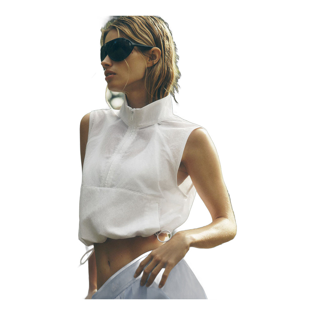 alo Ripstop Electric Vest - White