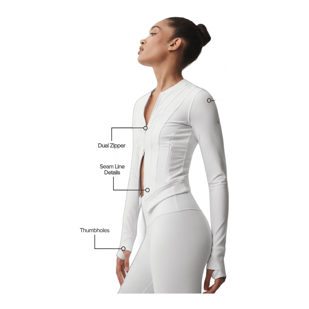 alo Alosoft Recharge Jacket - White