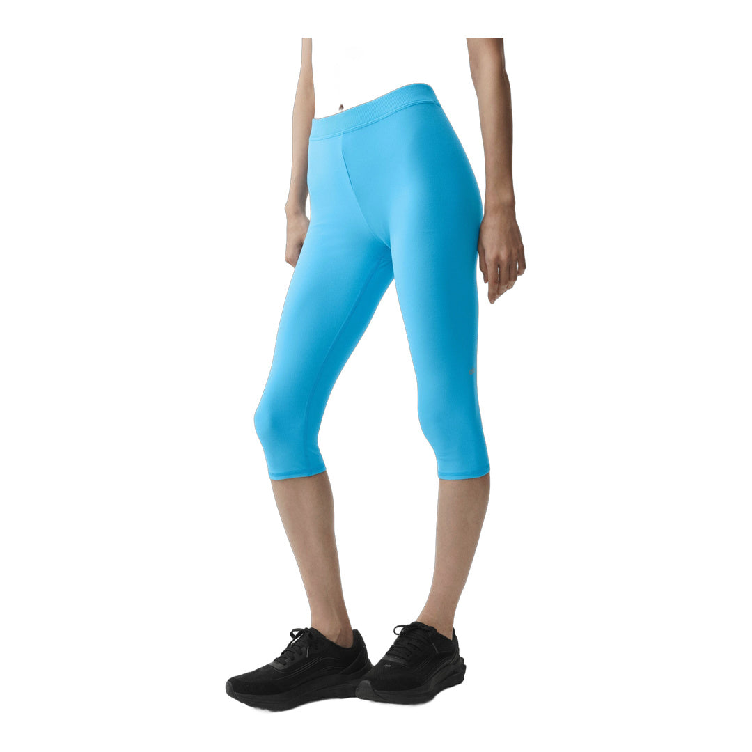 alo Alosoft High-Waist Iconic 90's Capri - Azure Blue