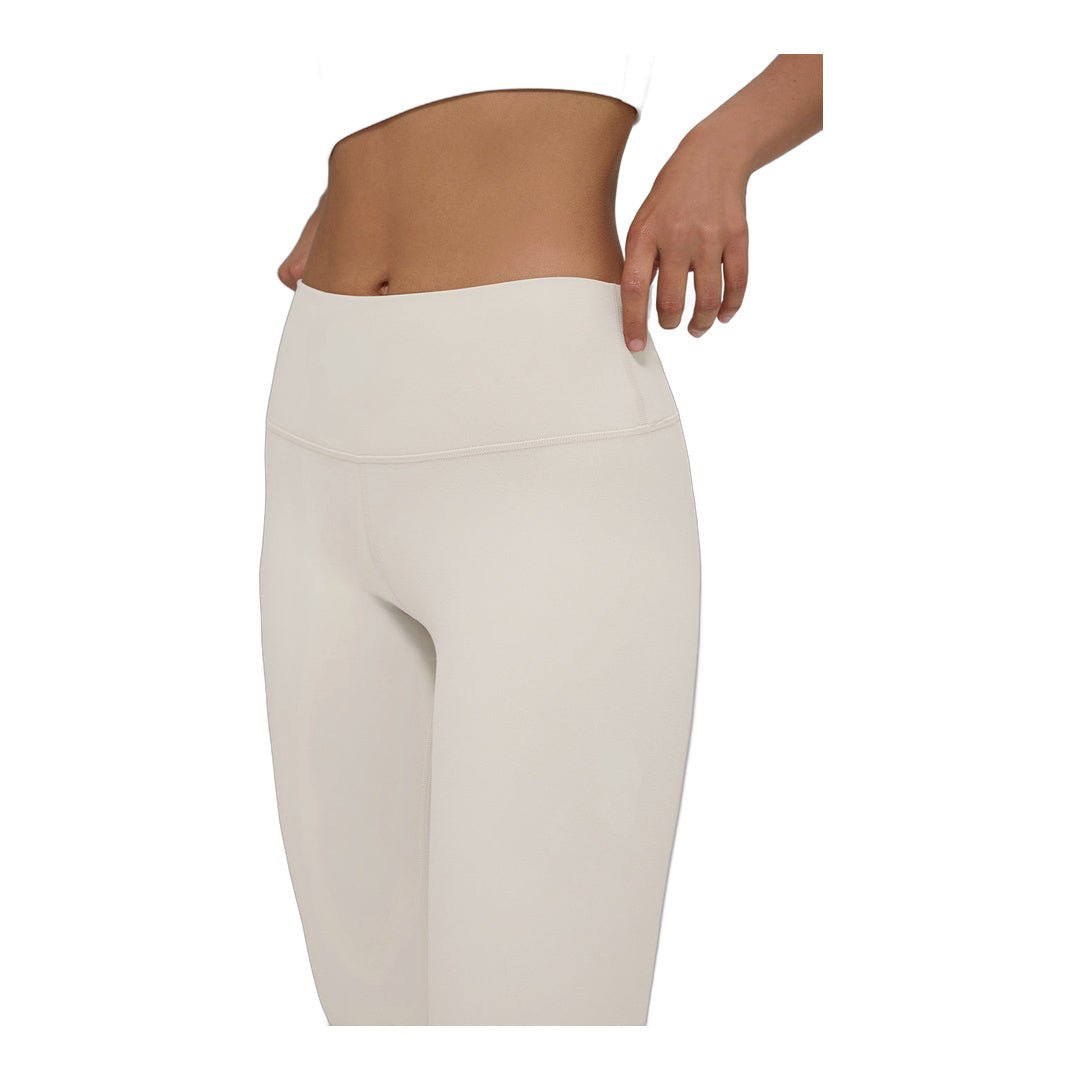 alo Alosoft High-Waist 7/8 Highlight Legging - Bone