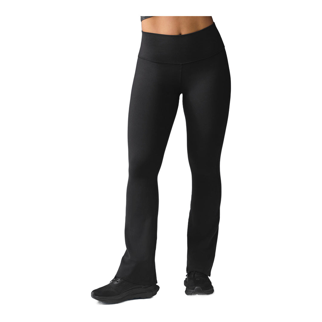 alo Airbrush High-Waist Bootcut Legging - Black