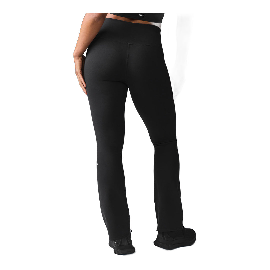 alo Airbrush High-Waist Bootcut Legging - Black