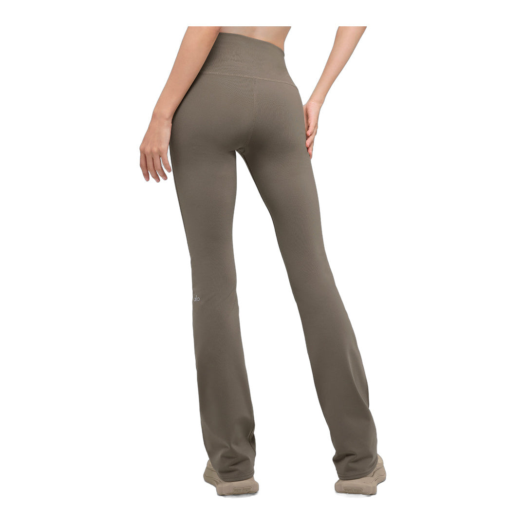 alo Airbrush High-Waist Bootcut Legging - Light Cocoa