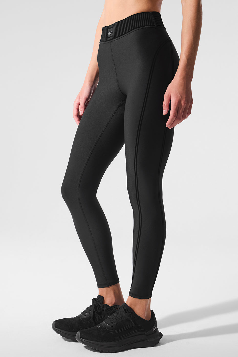alo Airlift High-Waist 7/8 Line Up Legging - Black