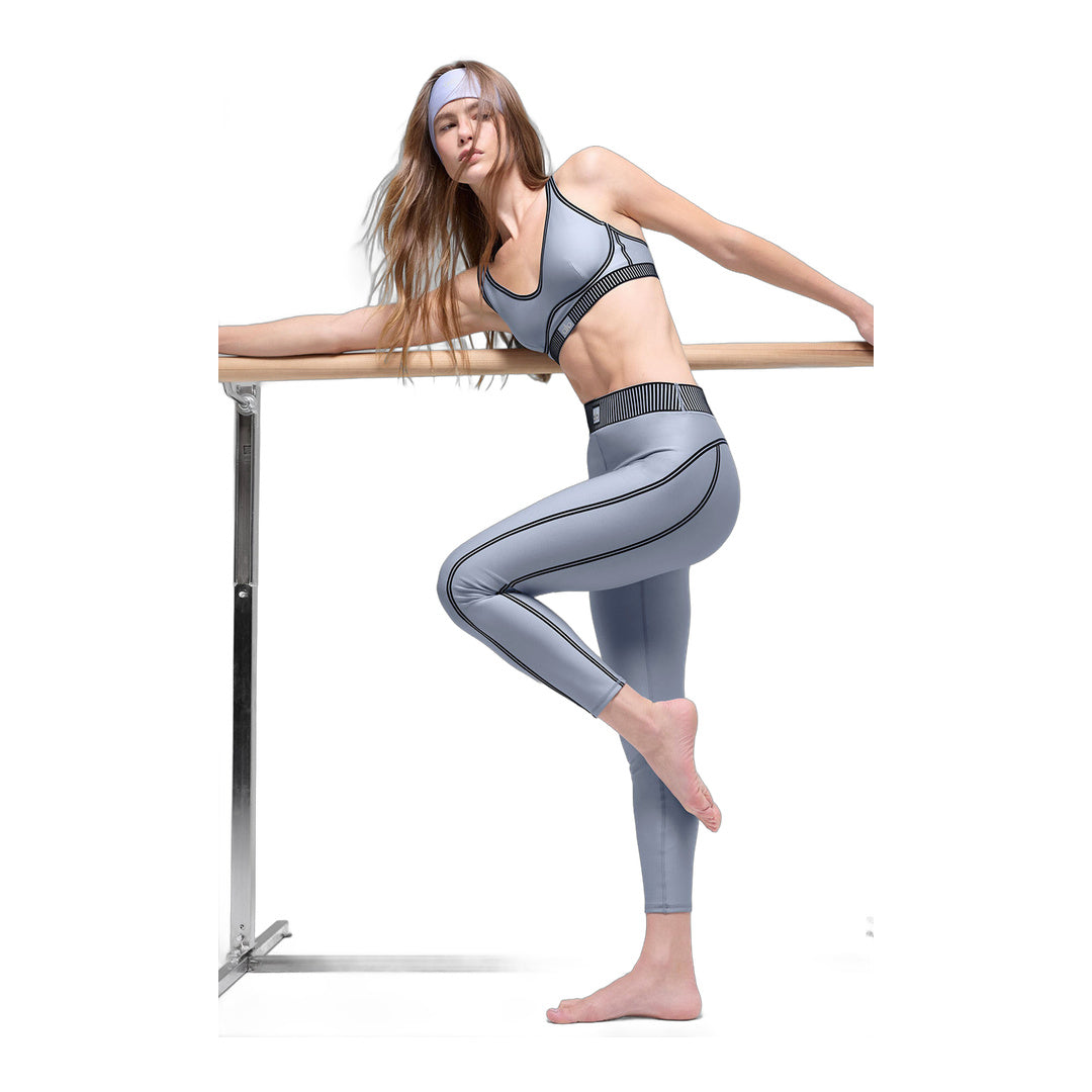 alo Airlift High-Waist 7/8 Line Up Legging - Winter Frost