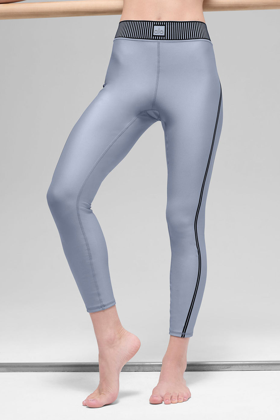 alo Airlift High-Waist 7/8 Line Up Legging - Winter Frost