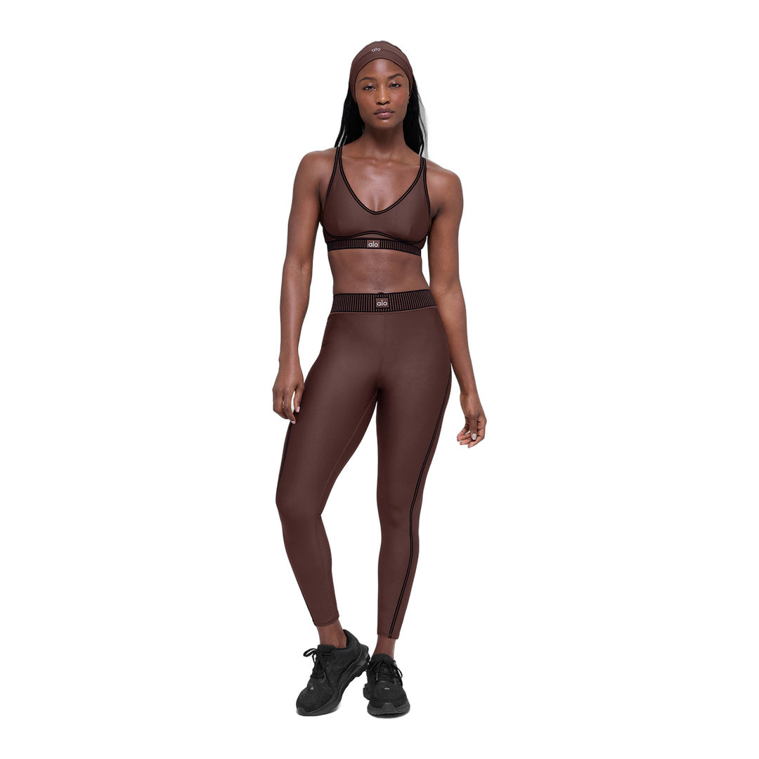 alo Airlift High-Waist 7/8 Line Up Legging - Brownstone