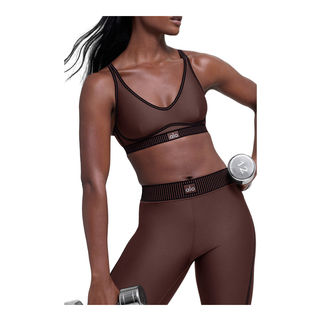 alo Airlift High-Waist 7/8 Line Up Legging - Brownstone