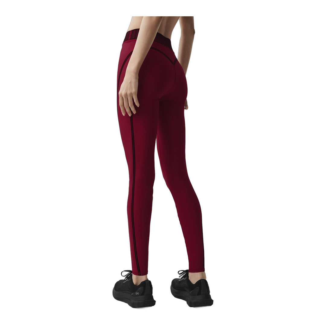 alo Airlift High-Waist 7/8 Line Up Legging - Summer Romance Red