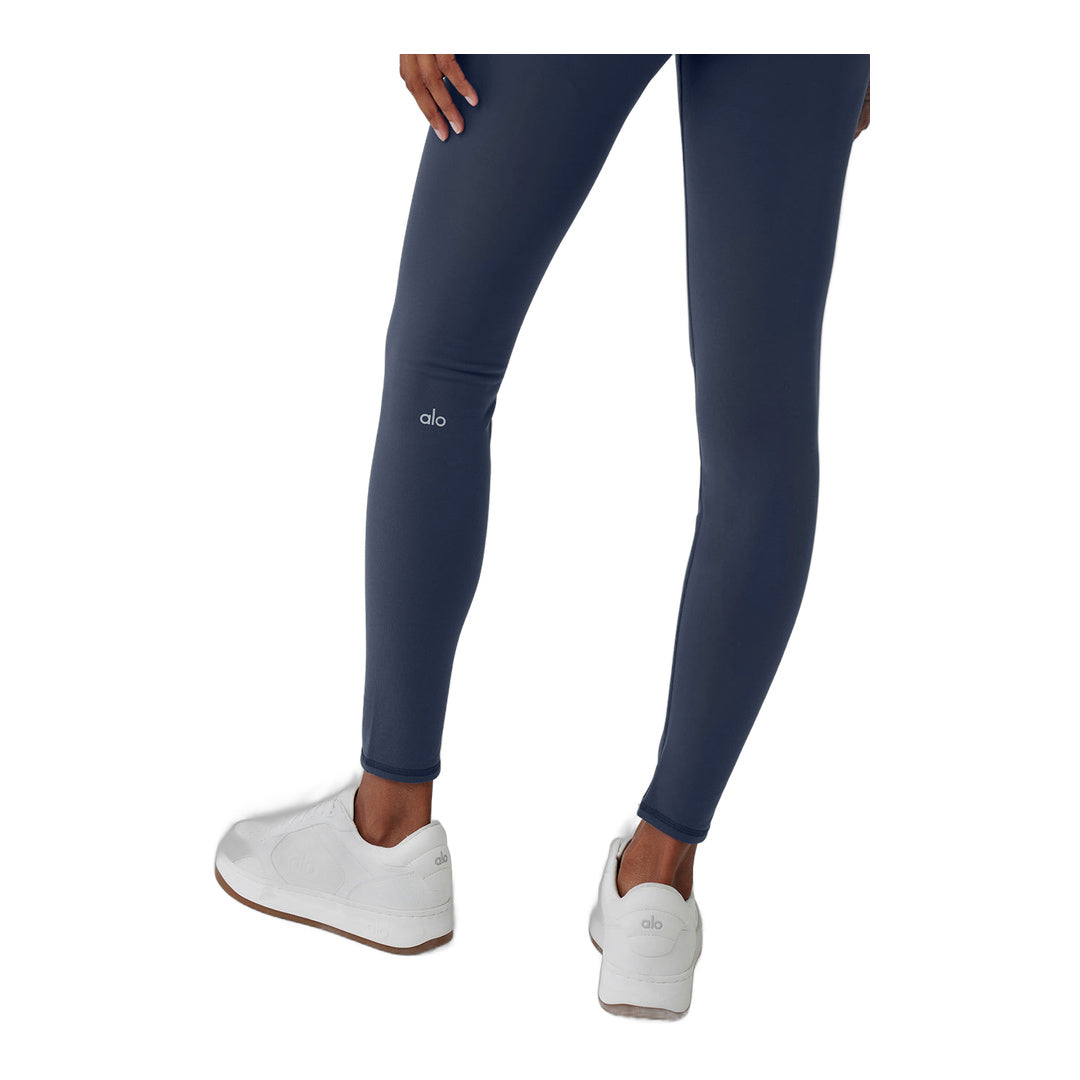 alo Airbrush Winter Warm High-Waist Nocturne Legging - Navy