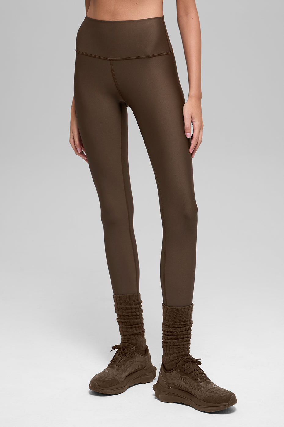 alo Airlift Winter Warm High-Waist Legging - Espresso