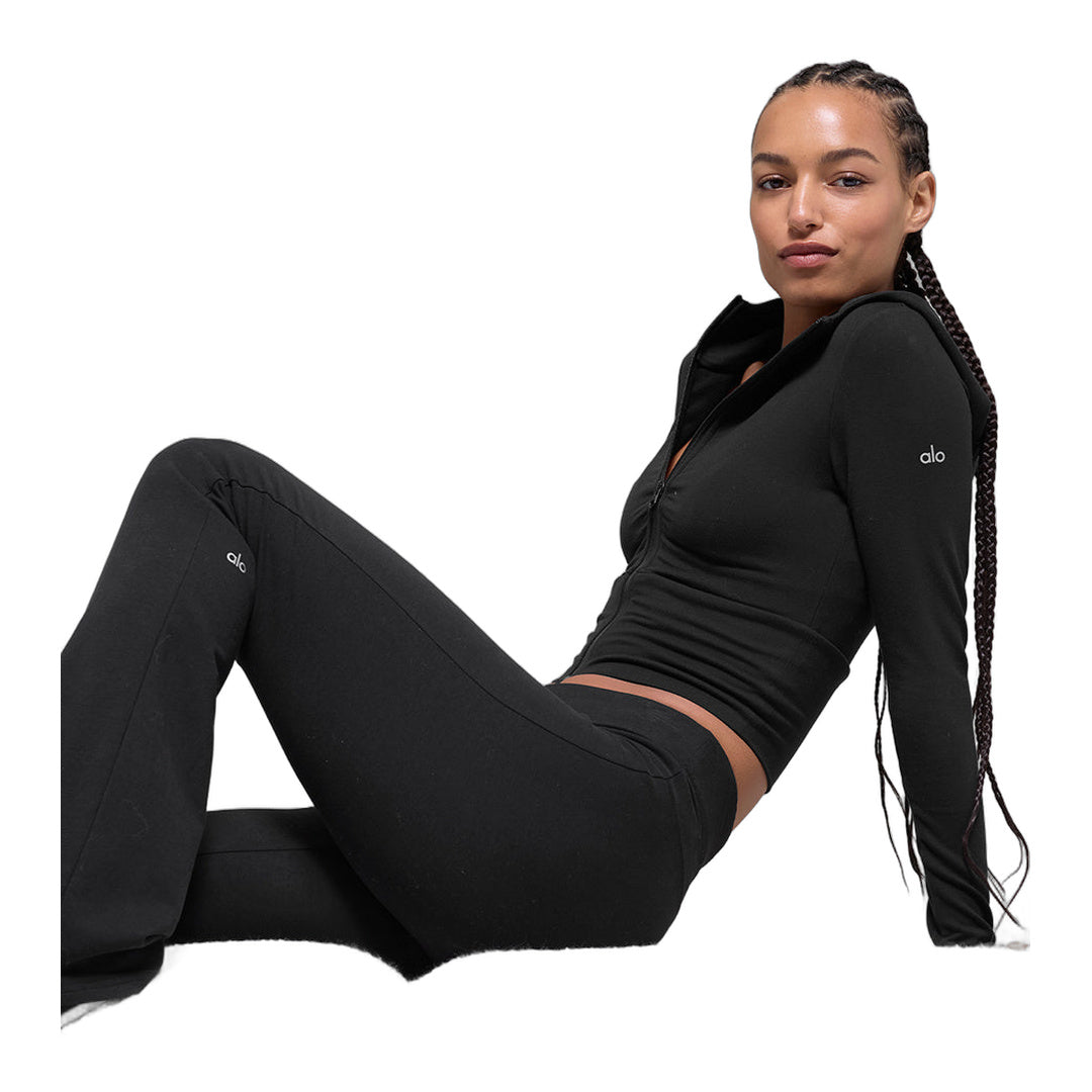 alo Sway Bootcut Sweatpant - Black