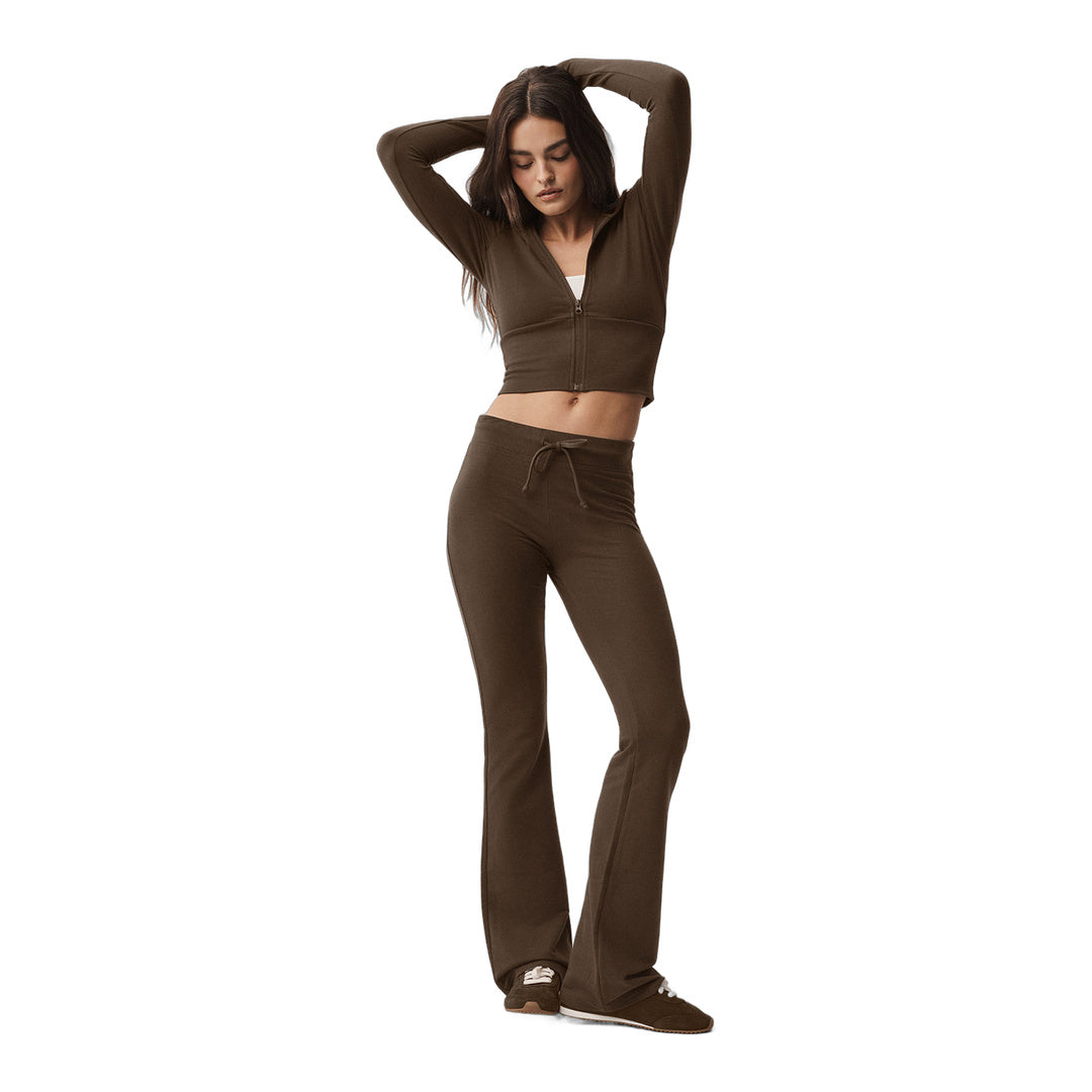 alo Sway Bootcut Sweatpant - Espresso