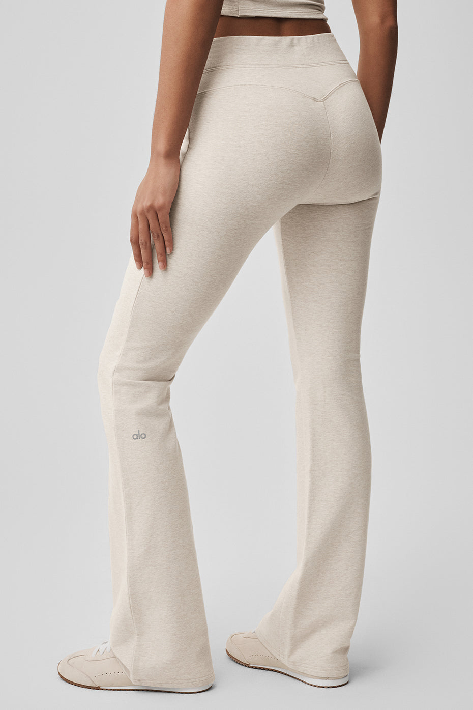 alo Sway Bootcut Sweatpant - Oatmeal Heather