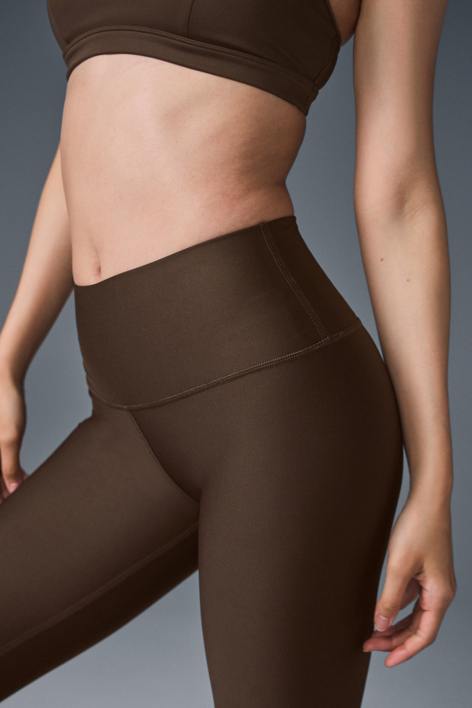 alo High-Waist Airlift Legging - Espresso