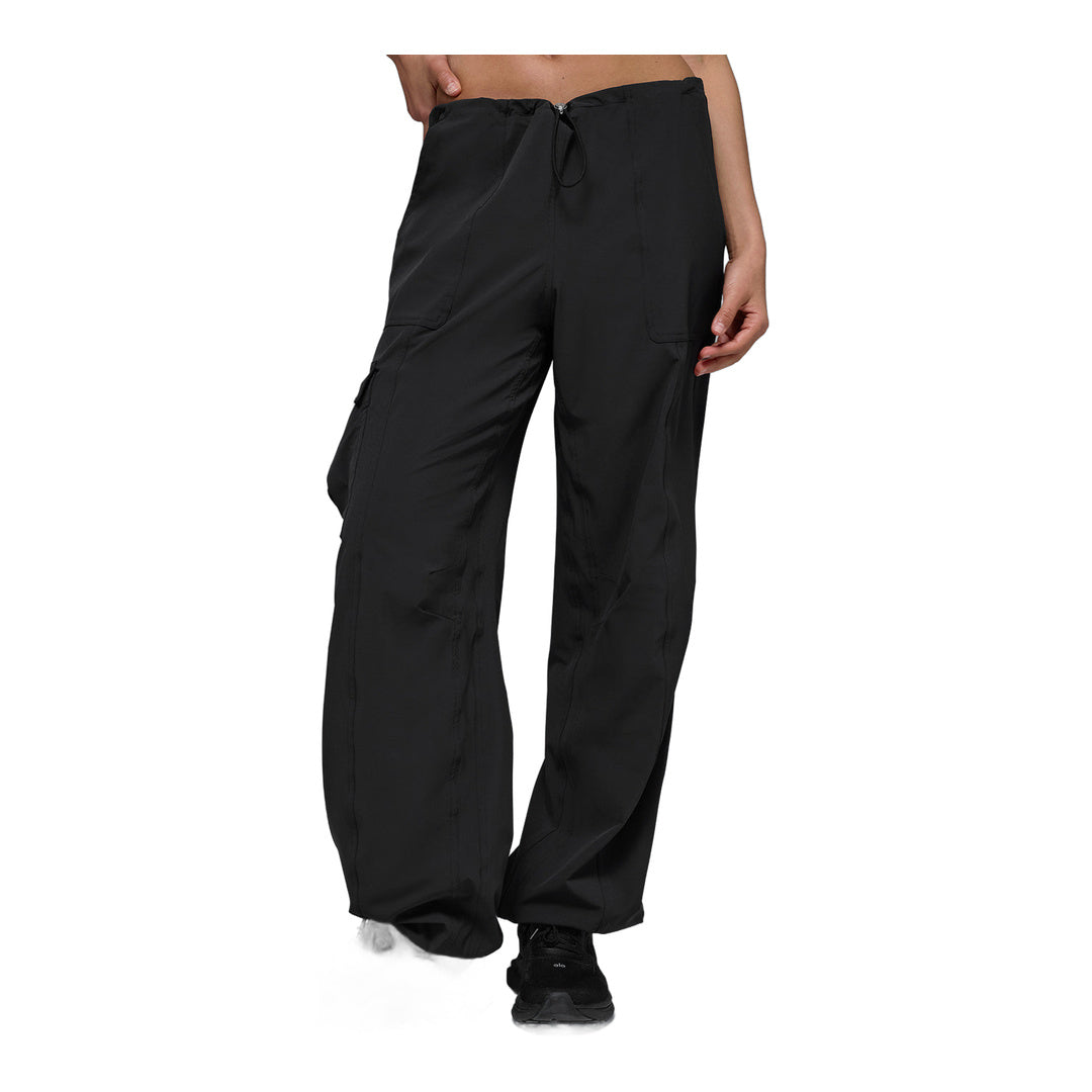 alo Low Rise Megastar Cargo Pant - Black